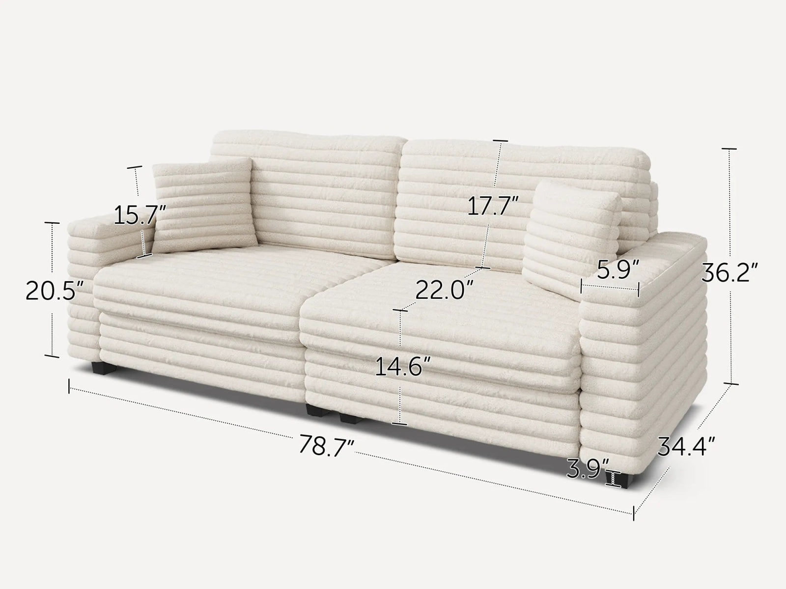 #Color_Faux Rabbit Fur Beige