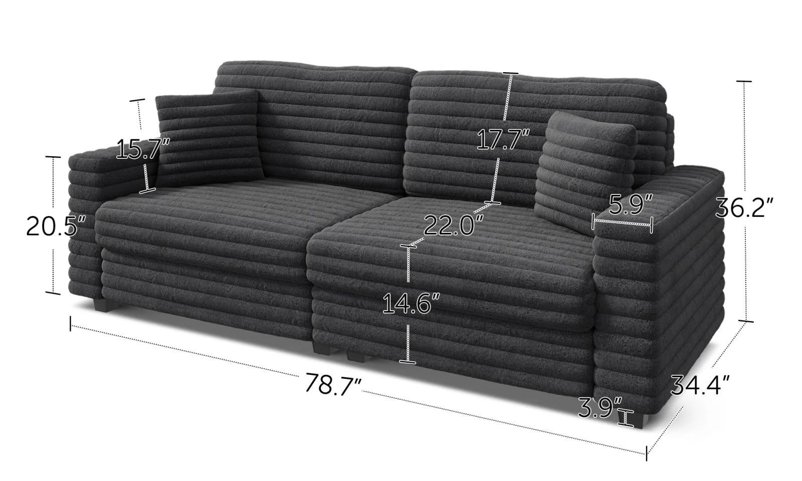 #Color_Faux Rabbit Fur Grey