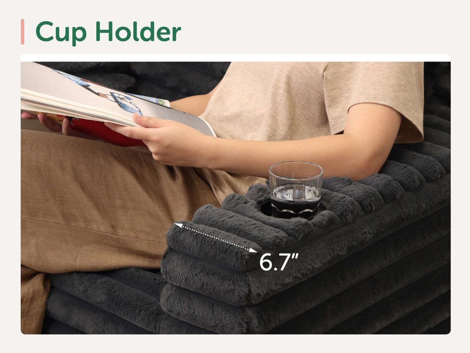 #Color_Faux Rabbit Fur Grey