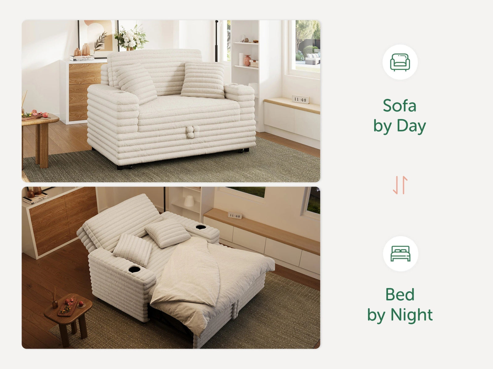 #Color_Faux Rabbit Fur Beige