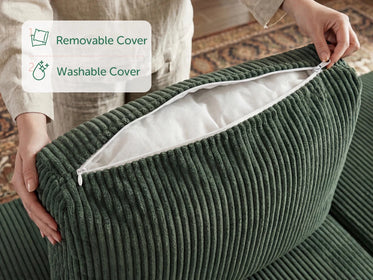 Molit 6-Piece Pull-Out Sectional
#Color_Corduroy Green