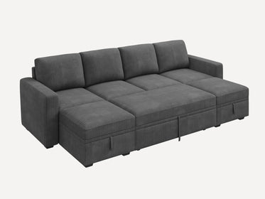 Molit 6-Piece Pull-Out Sectional
#Color_Corduroy Gray