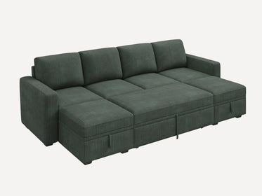 Molit 6-Piece Pull-Out Sectional
#Color_Corduroy Green