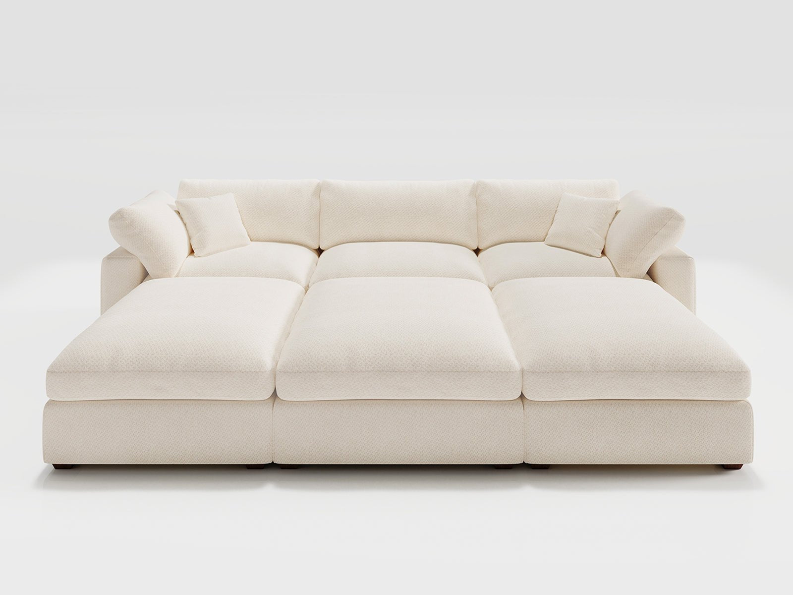 Nove 6-Piece Upgraded Cloud Sleeper Sectional