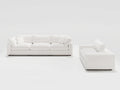 Nove Living Room Set 3 Seater Cloud Sofa with Armchair