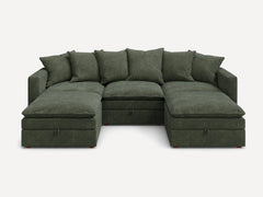Opua 5-Piece Corduroy Cloud Sectional