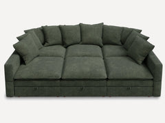 Opua 6-Piece Corduroy Cloud Sleeper Sectional