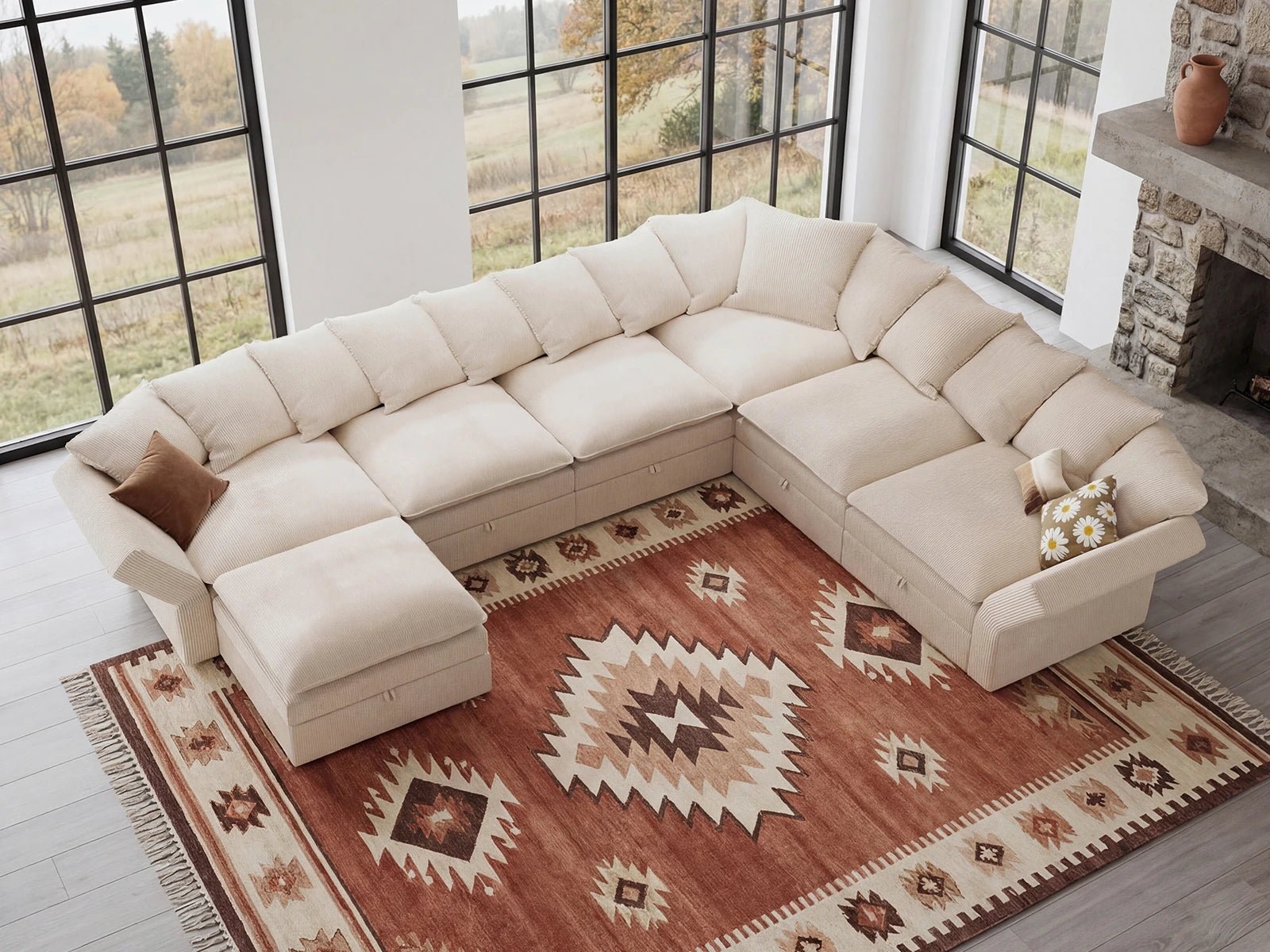 #Color_Corduroy Beige