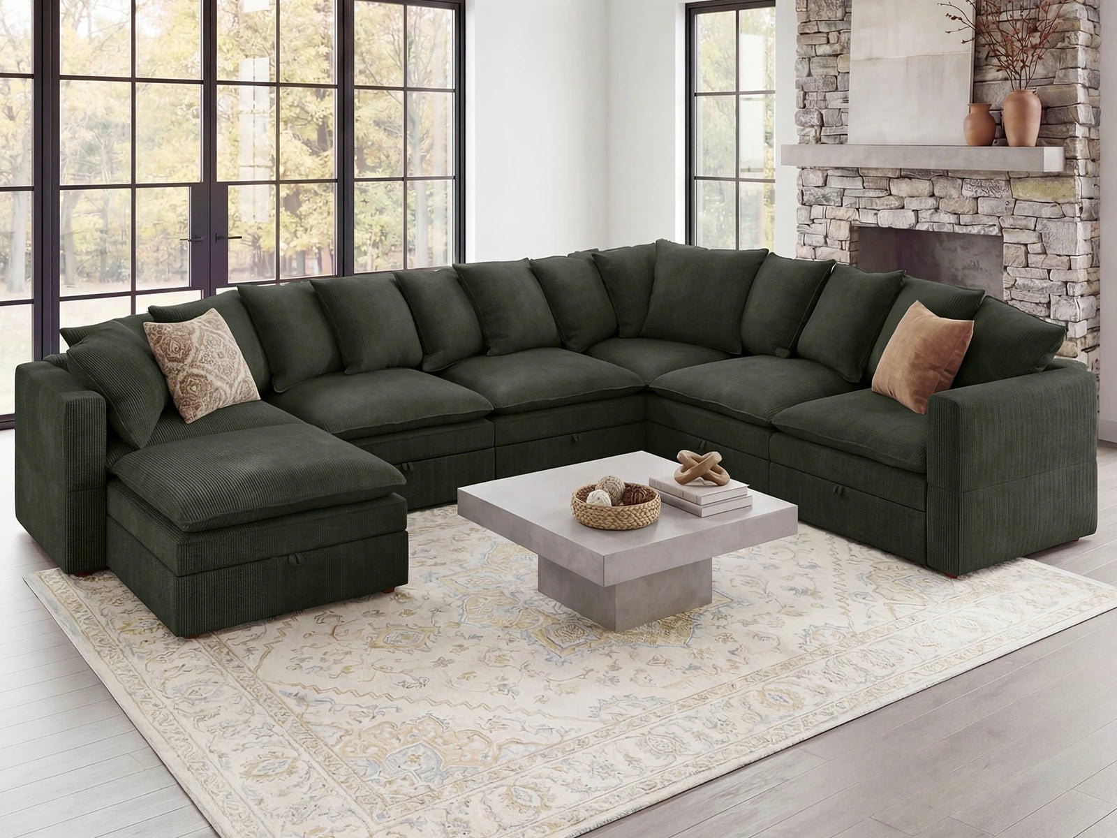 #Color_Corduroy Green