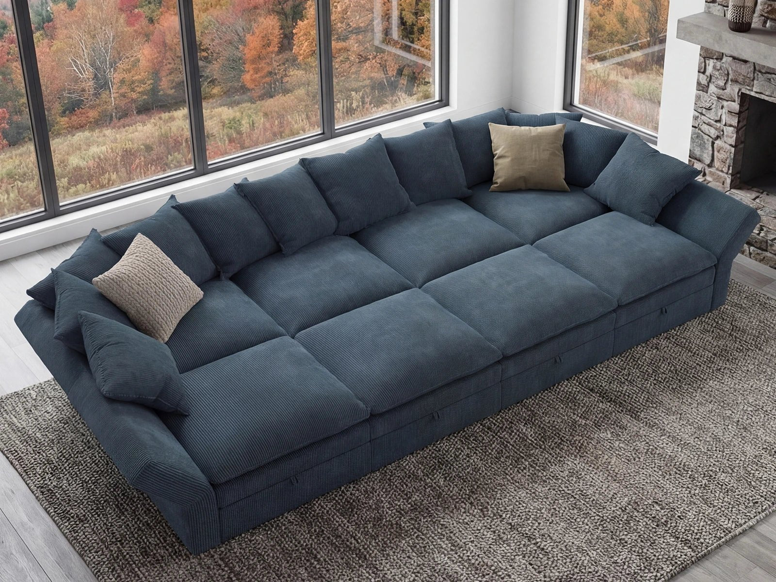 #Color_Corduroy Blue
