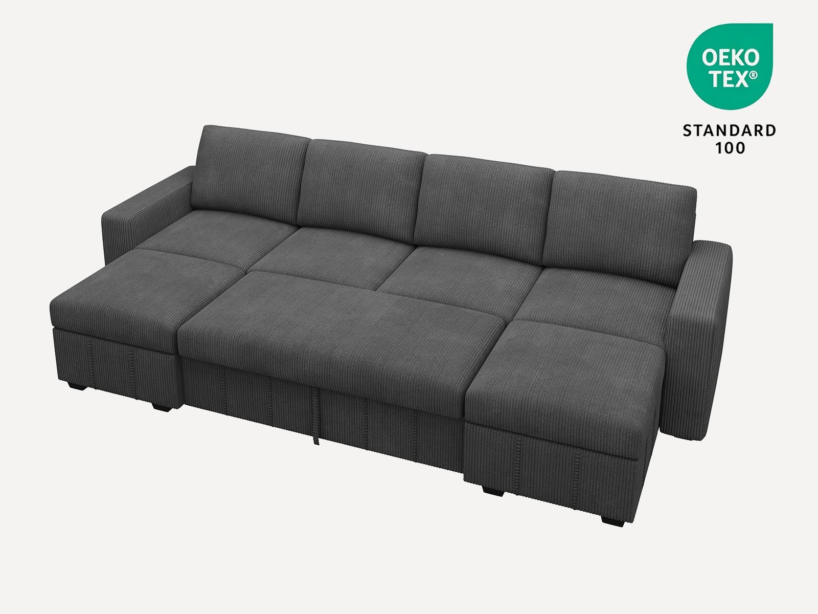 6-Piece Oversized Corduroy Pull-Out Sleeper
Color_Corduroy Grey
