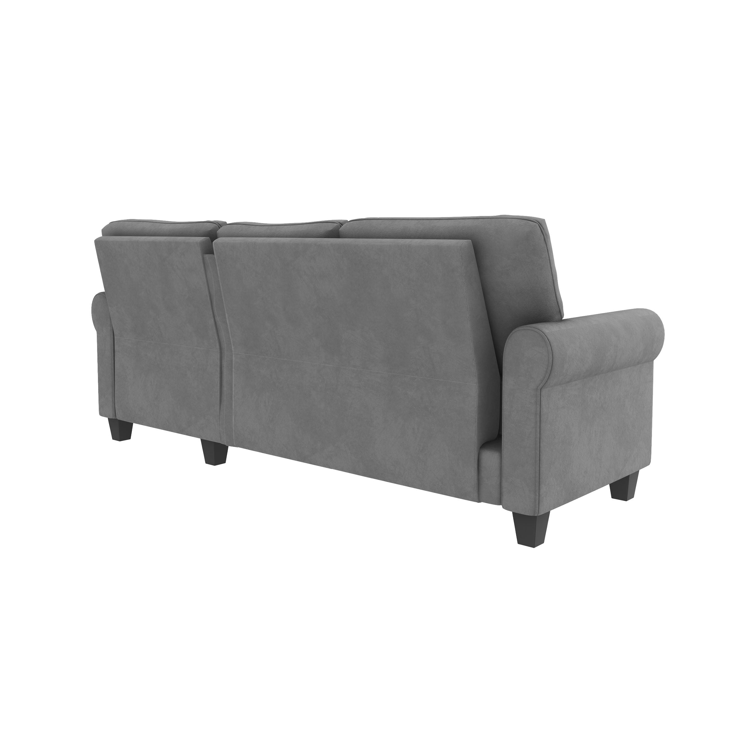 NOLANY Suede Fabric Luxury Combination Sofa
