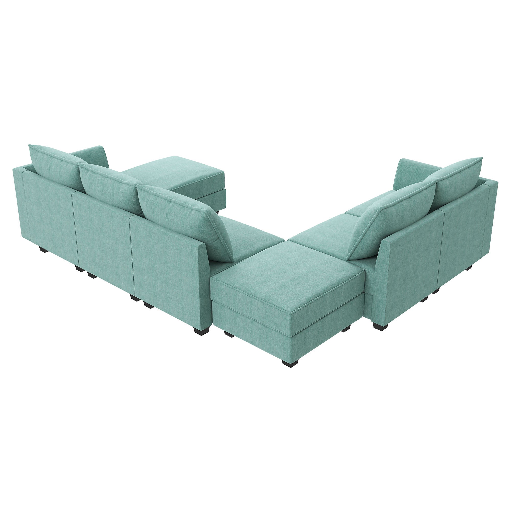 HONBAY High Quality Flexible Modular Sofa with Storage Space